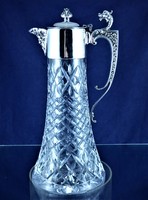 Magical silver decanter, English, Sheffield!!!