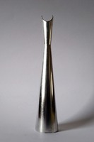 Lino Sabattini christofle 'cardinale' (post)modern silver-plated vase, 1950 /1/