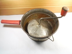 Old retro tomato strainer fish strainer - cromefa - made in GDR ndk East Germany