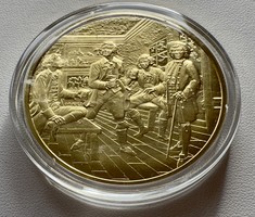 66T/36. From HUF 1! 24K gold-plated 925 silver (39 g) opera commemorative coin! Flotow: Martha