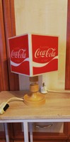 Retró Coca-Cola asztali lámpa