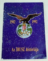 Az IBUSZ históriája 1902 - 1992 reklám füzet
