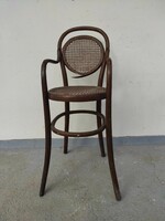 Antique thonet furniture children's feeding chair children's seat for renovation 653