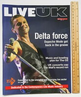 Live UK magazin #165 2013/10 - Depeche Mode (Dave Gahan) Roger Waters Roger Daltrey Heritage Orchest