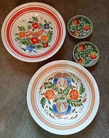 Beautiful hand-painted Krifka Gyuláné wall plates