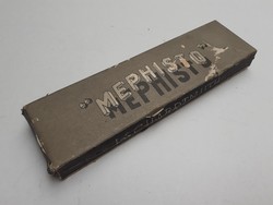 Retro mephisto pencil box old paper box