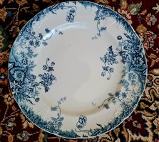 Antik angol fajansz lapos tányér - Stoke Pottery