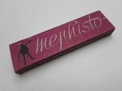 Retro mephisto pencil box old paper box