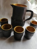 Városlődi majolika készlet