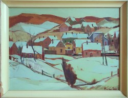 Sándor Ernő Nagy (1926-2013) - winter landscape (picture gallery)