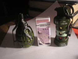 N33 usa + russian 3-piece military + ronzon + honda luxury lighters + cigarette case can be donated separately