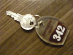 342-Es relic Silver Coast Salloda, hotel key holder, key