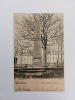 Régi képeslap 1907 fotó levelezőlap Csiz-fürdö Tompa M. sírja