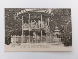 Régi képeslap 1907 fotó levelezőlap Lipik Jódvíz-forrás