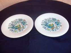 2 royal doulton dessert plates