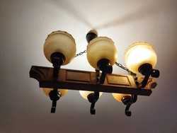 Ceiling 6-branch chandelier