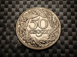 Lengyelország 50 Groszi (garas), 1923