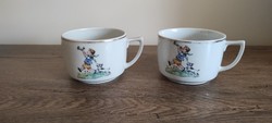 2 Zsolnay cups