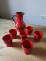 W-Germany carstens ceramic drinking set