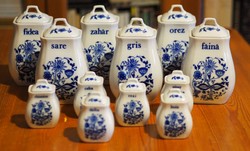 12 darabos Iris fűszertartó készlet