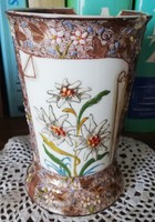 Rendkívül különleges és ritka Fischer Vilmos Kolozsvárott 1896 jelzésű porcelán tárgy