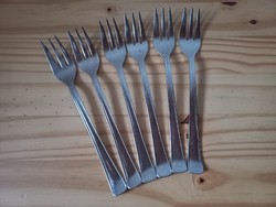 Sciola 6 long-handled pastry forks