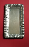 Impressive, antique, silver-plated, marked, large tray