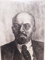 Mihály Csisztu (1933-2008) Lenin /social realist/