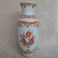 Volkstedt German porcelain vase with Thuringian pattern decor