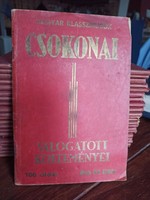 Csokonai's selected poems (Hungarian classics) bp., 96 pages