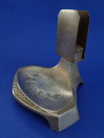 Art Nouveau match holder with ashtray