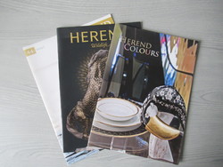 Herend brochures (3 pieces)