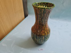 T0573 Karda Imre kerámia váza jelzett  28,5 cm