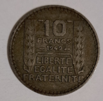 1933. Franciaország 5 frank pénz érme (236)