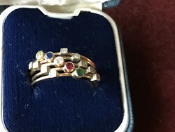 It's called gold. Candy ring with real gems and diamonds
