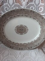 Angol fajansz kínáló tál,Clovis