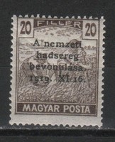Magyar Postatiszta 1809  MPIK 324 falcos