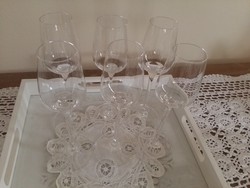 6 Brandy glasses