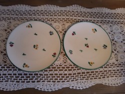 Pair of Gmundner ceramic plates