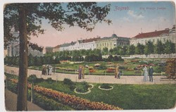 •	Zágráb / Zagreb, Trg FranjeJosipe. Lederer, cca, 1909