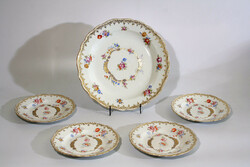 Fischer Emil Meissen pattern cake set | tableware cake plate bowl set