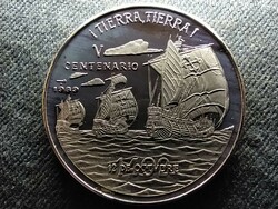 Kuba ¡Tierra, Tierra! .999 ezüst 10 Pezó 1989 PP(id72866)