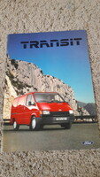 Ford Transit prospektus, katalógus ,retro reklám, old timer, Német autó, haszongépjármű