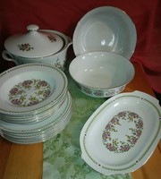 Porcelain tableware...17 pcs.