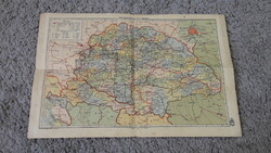 Horthy kori, Nagy - Magyarország térkép, irredenta 1 oldalas