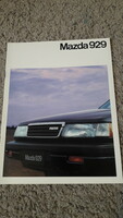 Mazda 929 / model, brochure, catalog, retro advertisement, old timer, Japan car,