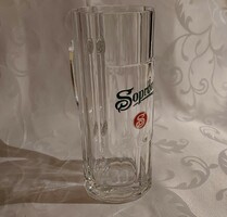 Soproni sörös korsó 6 dl-es, SHAM üveg pohár