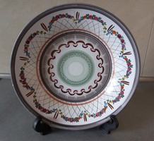 Gmundner Keramik nagyon ritka, girlandos falitányér
