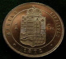 1 Forint 1872 KB R!