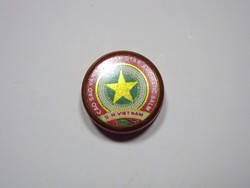 Retro Vietnám balzsam doboz tégely - Cao Sao Vang Golden Star Aromatic Balm Vietnam - 1970-es